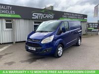 Used Ford Transit Custom Limited 168 HP (123 kW) 2016 Blue Van