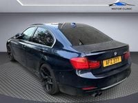 Begagnad BMW 328 Luxury Line 2012 Blå Sedan