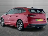 Used Skoda Enyaq iV SportLine 194 kW (265 HP) 2022 Red SUV