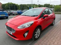 Used Ford Fiesta Zetec 99 HP (72 kW) 2019 Red Hatchback