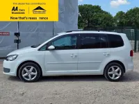 Used VW Touran SEL 150 HP (110 kW) 2014 White MPV