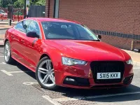 Used Audi S5 Sportback Advanced 333 HP (244 kW) 2015 Red Hatchback