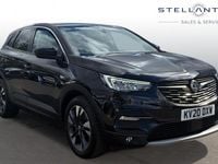 Used Vauxhall Grandland X SRi 131 HP (96 kW) 2020 Black SUV