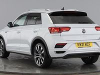Used VW T-Roc R-line 150 HP (110 kW) 2021 Silver SUV