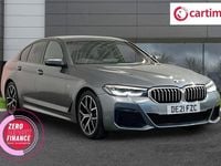 Used BMW 520 M Sport 2021 Blue Sedan