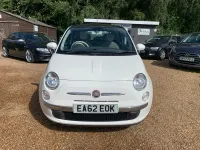 Used Fiat 500 Lounge 69 HP (50 kW) 2012 White Hatchback