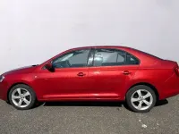Used Skoda Rapid Elegance 105 HP (77 kW) 2015 Red Hatchback