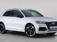 Used Audi Q5 Black Edition 245 HP (180 kW) 2019 White SUV