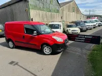 Used Fiat Doblò 90 HP (66 kW) 2013 Red MPV