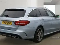 Used Mercedes C220 AMG line 2018 Silver Estate