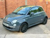 Used Fiat 500 Lounge 69 HP (50 kW) 2015 Grey Hatchback