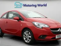 Used Vauxhall Corsa 75 HP (55 kW) 2019 Red Hatchback