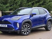Used Toyota Yaris Hybrid Design 2021 Blue Hatchback