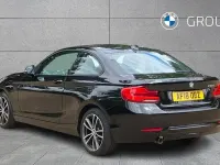Used BMW 218 Sport Line 148 HP (108 kW) 2018 Black Coupe