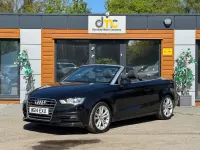 Begagnad Audi A3 Cabriolet Sport 2014 Svart Cab