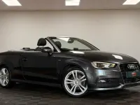 Used Audi A3 Cabriolet S-Line 150 HP (110 kW) 2016 Grey Cabriolet