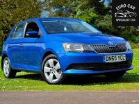 Used Skoda Fabia SE 2015 Blue Hatchback