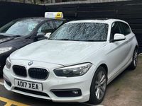 Used BMW 120 Sport Line 2017 White Hatchback