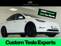 Used Tesla Model Y Long Range AWD 378 kW (514 HP) 2022 White SUV