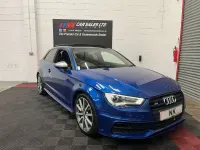 Used Audi S3 Sportback Performance 300 HP (220 kW) 2015 Blue Hatchback