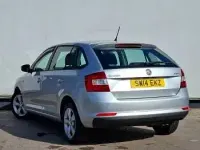 Used Skoda Rapid SE 90 HP (66 kW) 2014 Silver Hatchback