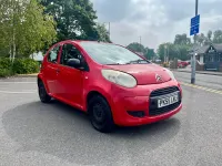 Used Citroën C1 68 HP (50 kW) 2005 Red Hatchback