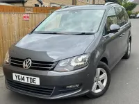 Usado VW Sharan Sportline 2014 Cinzento Monovolume