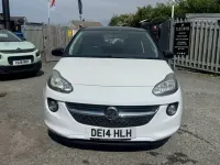 Begagnad Vauxhall Adam Jam 2014 Vit Halvkombi