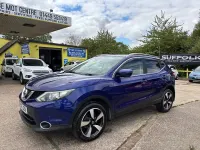 Used Nissan Qashqai N-Connecta 110 HP (80 kW) 2016 Blue SUV