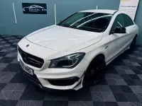 Used Mercedes CLA45 AMG AMG 360 HP (264 kW) 2015 White Coupe