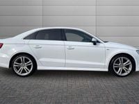 Used Audi A3 S-Line 150 HP (110 kW) 2017 White Sedan