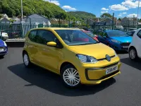 Used VW up! move up! 60 HP (44 kW) 2016 Yellow Hatchback