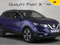 Used Nissan Qashqai N-Connecta 2021 Blue SUV
