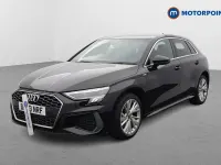 Begagnad Audi A3 e-tron S-Line 2023 Svart Halvkombi