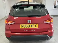 Used Seat Arona SE Technology 95 HP (69 kW) 2018 Red SUV
