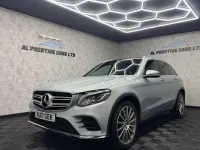 Used Mercedes GLC250 AMG line 204 HP (150 kW) 2017 Silver SUV