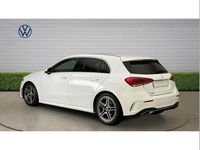 Used Mercedes A180 AMG Line Premium 136 HP (100 kW) 2019 White Hatchback