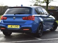 Used BMW 118 M Sport 136 HP (100 kW) 2017 Blue Hatchback