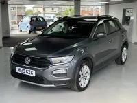 Used VW T-Roc SE 115 HP (84 kW) 2019 Grey SUV
