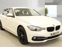 Used BMW 330e Sport Line 252 HP (185 kW) 2016 White Sedan