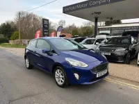 Used Ford Fiesta Zetec 85 HP (62 kW) 2018 Blue Hatchback