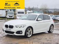 Used BMW 118 M Sport 150 HP (110 kW) 2017 White Hatchback