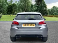 Used Peugeot 308 GT-line 130 HP (95 kW) 2019 Grey Hatchback