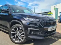 Used Skoda Kodiaq SportLine 150 HP (110 kW) 2023 Black SUV