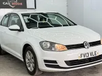 Used VW Golf VII SE 125 HP (91 kW) 2013 White Hatchback