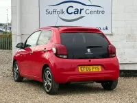 Used Peugeot 108 Allure Top 82 HP (60 kW) 2016 Red Hatchback