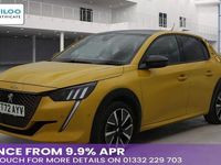Used Peugeot e-208 GTi 100 kW (136 HP) 2023 Yellow Hatchback