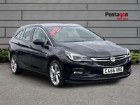 Used Vauxhall Astra SRi 108 HP (79 kW) 2017 Black Estate