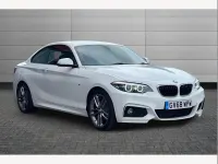 Used BMW 218 M Sport 147 HP (108 kW) 2019 White Coupe