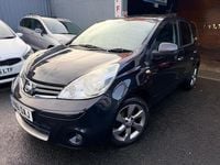 Begagnad Nissan Note N-TEC 2011 Svart Halvkombi